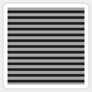 Grey Stripes - Two-Toned Sticker